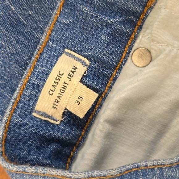 MADEWELL Classic Straight Womens 35 New Nwt Jeans - Picture 8 of 10